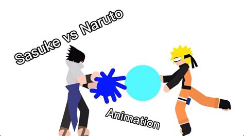 Sasuke Vs Naruto Youtube