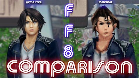 Heres Another Comparison Of Final Fantasy Viii Remastered And Its