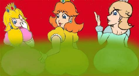 Princess Peach Daisy And Rosalina Farting By Gassycosmoisgone On Deviantart
