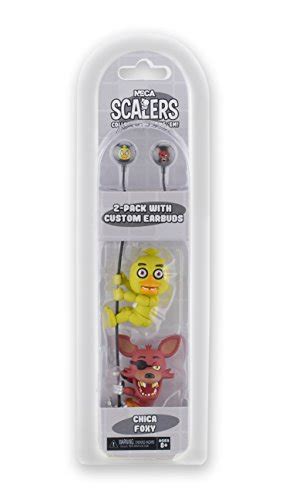 Neca Scalers 2 Characters With Custom Earbuds Five Nights At Freddys