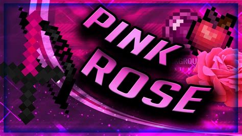 Pink Rose Pvp Pack 16x Fps Minecraft Texture Packs Youtube