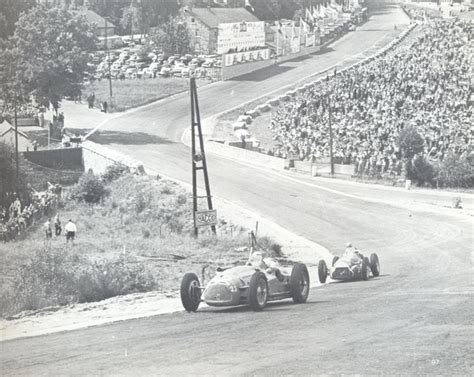 As a f1 enthusiast, you can't experience much more thrill than sitting at a grandstand in the famous curve eau rouge. F1 Nostalgia, Another treasure. 1950 XII Grand Prix de ...