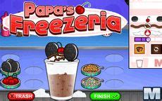 ¿te gusta hacer tu propia comida? Papa's Freezeria - juego de heladeria - Macrojuegos.com