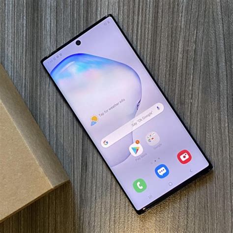 Samsung Galaxy Note 10 Plus 512gb Aura Black A Grade Mobile City