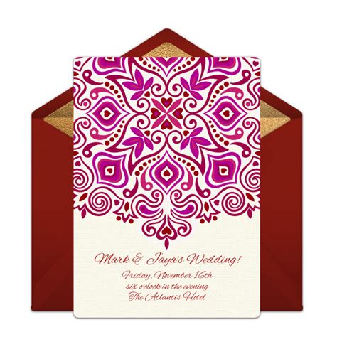Free Mandala Pattern Invitations | Pattern invitation, Free online wedding invitations, Invitations