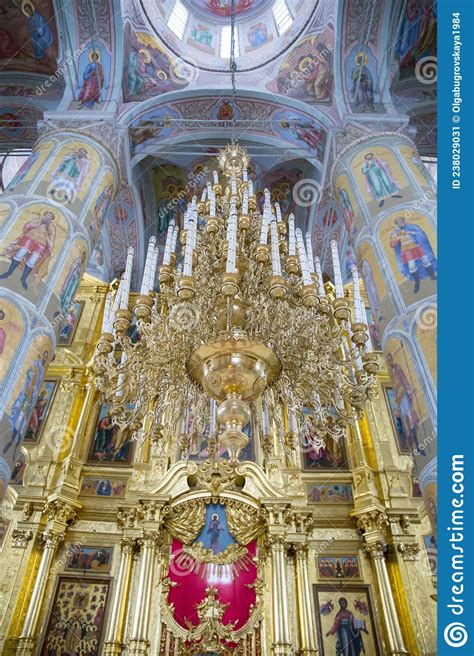 Assumption Cathedral Of The Kolomna Kremlin Interior Decoration
