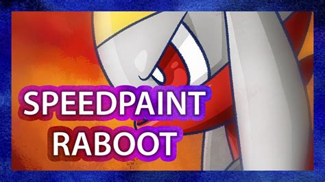 Speedpaint Pokemon Raboot Photoshop Youtube