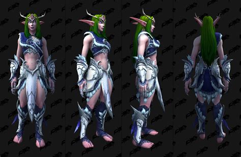 Official Blizzard Preview Forsaken And Night Elf Heritage Armor Mmo
