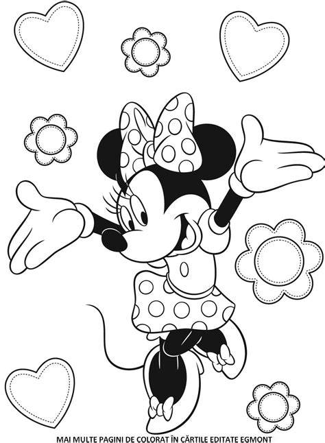 Plansa De Colorat Cu Minnie Si Mickey Mouse Planse De Colorat My XXX