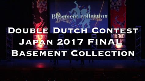 Basement Collection Double Dutch Contest Japan Final Youtube