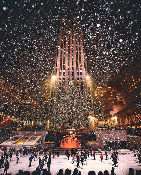 Christmas In New York City ️ ️ New York Weihnachten Winterbilder