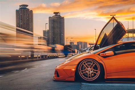 Wallpaper Lamborghini Cityscape Car Vehicle