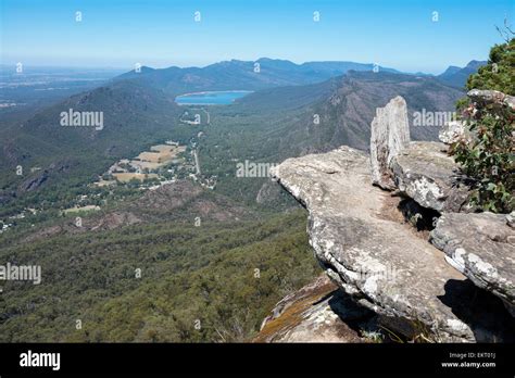 Halls Gap And Lake Bellfield In The Southern Grampians National Park