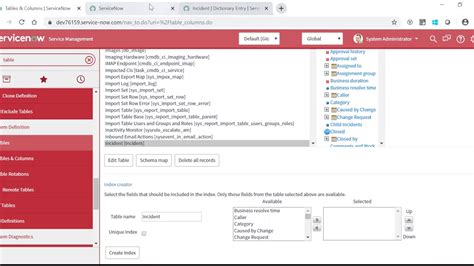 ServiceNow Table Schema Reference Qualifier Display Value Dictionary Override YouTube