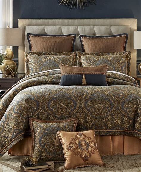Croscill Cadeau Queen 4 Pc Comforter Set And Reviews Comforters Bed And Bath Macys