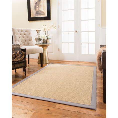 Shop Natural Area Rugs Arrryn Chunky Handmade Sisal Rug With Extra Wide