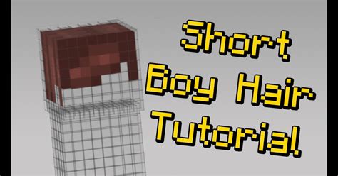 Minecraft Male Hair Captions Graphic