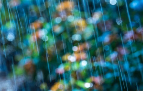 Beautiful Colours Blue Rain Hd Wallpapers Important Wallpapers