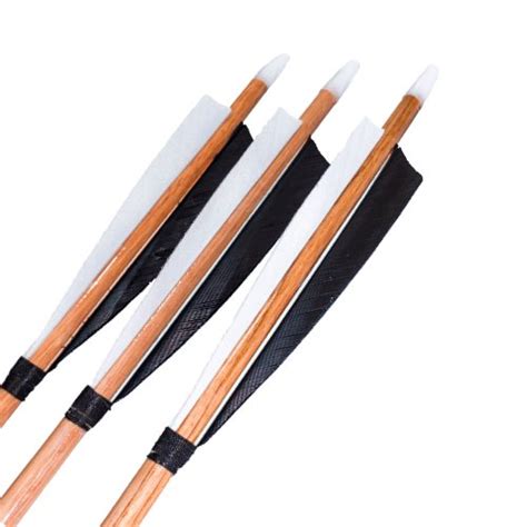 New Arrows Wood Fletching Soul Archer Traditional Archery