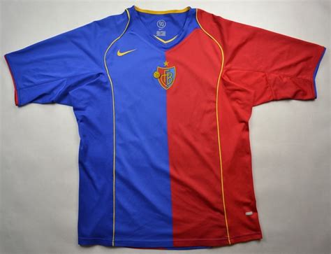 Fc basel were formed in 1893 and play at st. 2004-05 FC BASEL SHIRT L Football / Soccer \ European ...