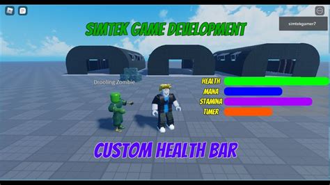 Create A Custom Health Bar For Your Roblox Games Youtube