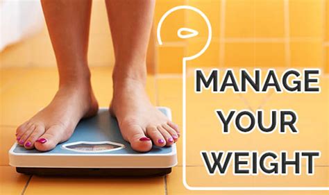 Manage Your Weight The Wellness Corner