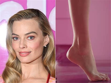 Margot Robbie ‘really Flattered By Internets Obsession With Her Feet