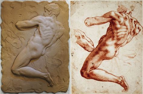 Relief After Michelangelo S Study Of Nude Archives Sutton Betti