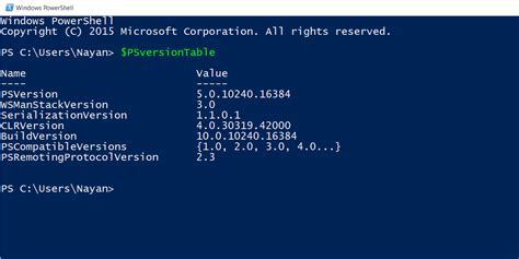 How To Check Powershell Version On Windows 7 8 And 10