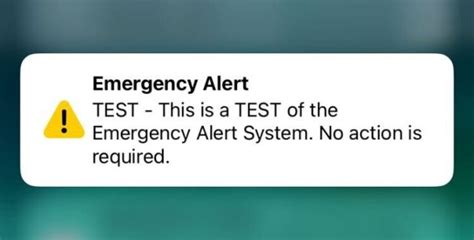 emergency alert test today oct 4 for cell phones tv orlando sentinel