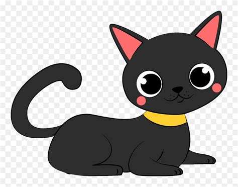 Black Cat Clipart Cartoon Png Download 5228626 Pinclipart