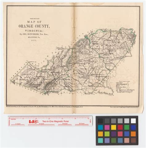 Orange County Virginia Map Cities And Towns Map