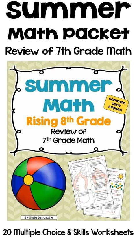 Summer Math Programs For 8th Graders