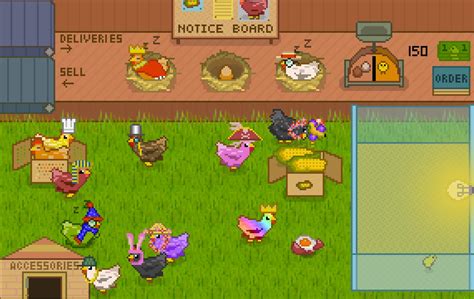 Peckin Pixels Is A Free Cute Management Sim About Raising Chickens