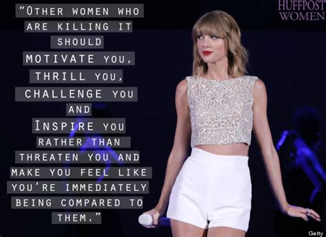 Taylor Swift Says Women Who Are Killing It Should Motivate You Not