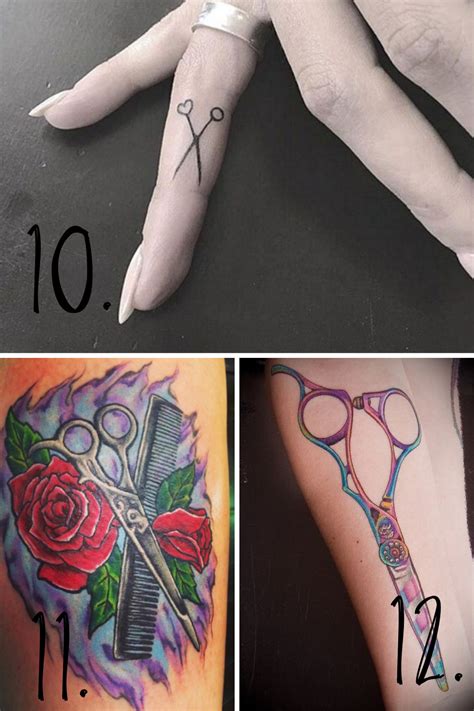 Scissor Tattoo Ideas For Hairstylist Tattoos Tattooglee Stylist