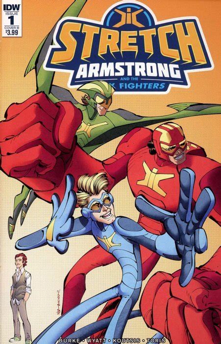 Stretch Armstrong And The Flex Fighters 3ri Idw Publishing