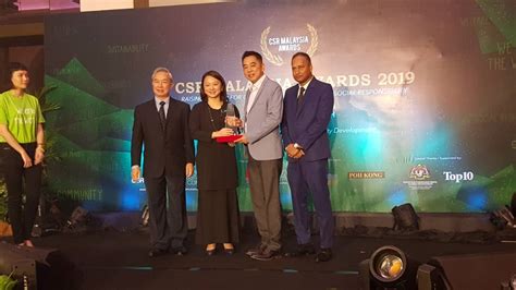 As a glc's the business has to balance its profit with social responsibility to the state and society. CSR Malaysia Awards 2019 on 11th July 2019 | Techkem Group