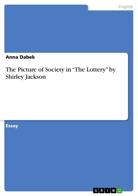 💋 The Lottery Analysis Essay The Lottery By Shirley Jackson Analysis Essay 2022 11 02