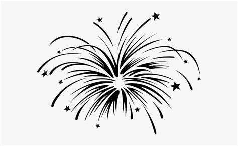 Download Clipart Fireworks Clipart Black And White 19 Firework