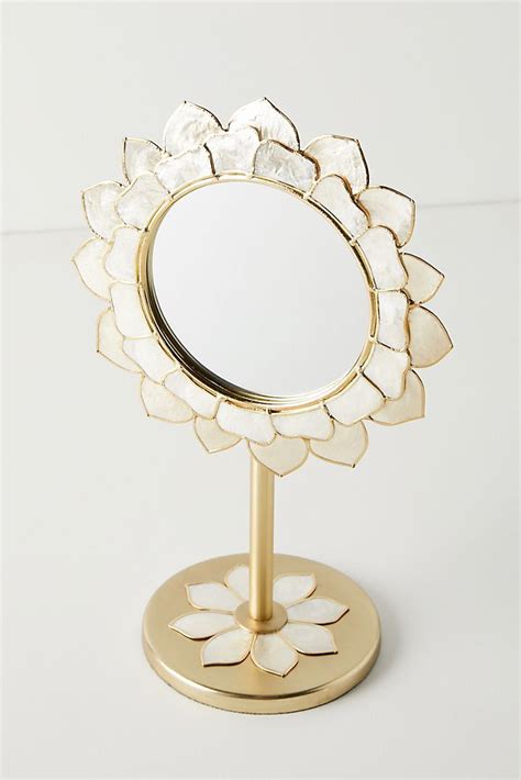 Penny Ombre Capiz Vanity Mirror Anthropologie Isle Of Man Penny