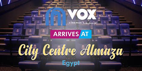 Vox Cinemas Opens At City Centre Almaza In Egypt