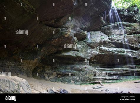 Big Lyons Falls Mohican State Park Ohio Stock Photo Alamy