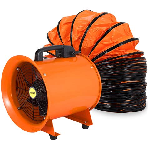 Duct Portable Industrial Ventilator Axial Blower Workshop Extractor