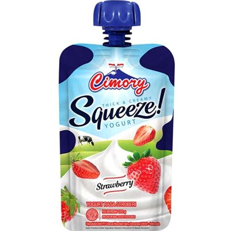 Promo Cimory Yoghurt Squeeze Strawberry Ml Diskon Di Seller