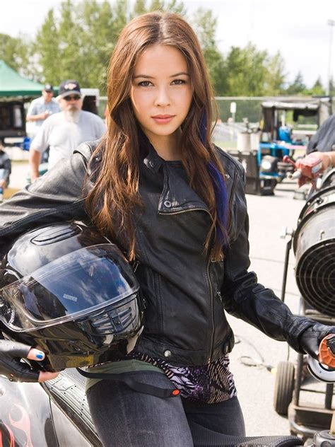 Melise Malese Jow Biker Girl Outfits Celebrities Female