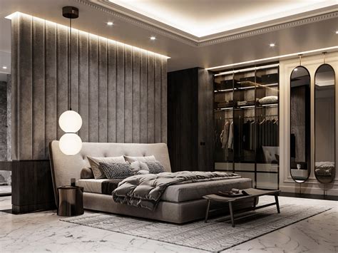 Master Bedroom Design Saudi Arabia On Behance