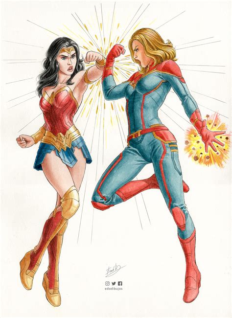 Ms Marvel And Wonder Woman