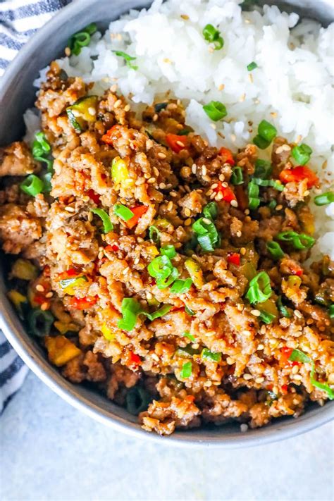 One, people love anything that tastes like chinese takeout. Easy Mongolian Turkey and Rice Bowls Recipe - main dishes ...