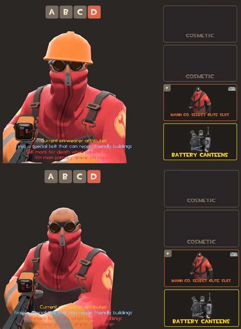 So The Engineer Can Now Wear The Cute Suit It Has 2x Styles Now